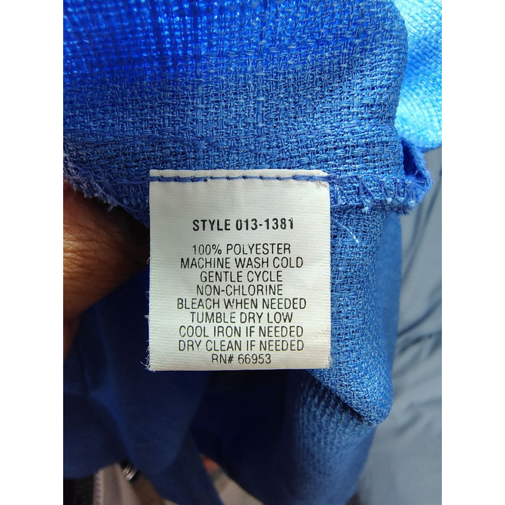 Leslie Fay Vintage 90s Periwinkle Pant Suit | High Rise Power Set | Size 18 - Picture 8 of 12